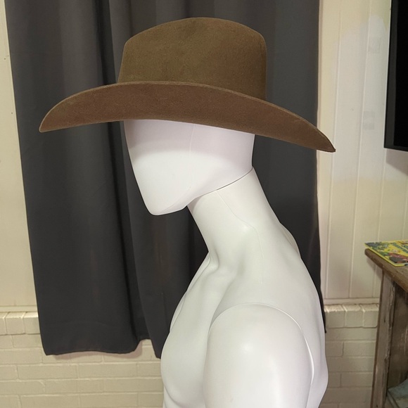 Brown Stetson Western Hat (Broken Bow) 3 XXX Premium Wool. Never Worn - Picture 6 of 11